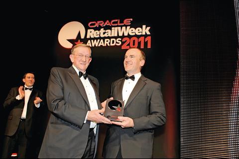 Sir Ken Morrison paid tribute to Sir Terry Leahy in 2011